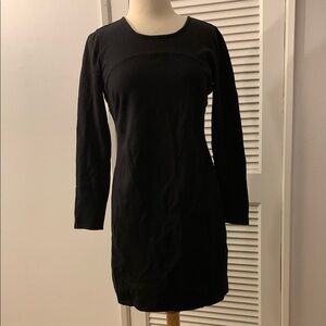 Athleta zipper Long Sleeve Dress